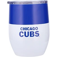 Chicago Cubs 16oz. Gobelet incurvé en acier inoxydable Colorblock