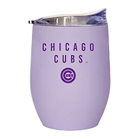 Cubs de Chicago 16oz. Gobelet incurvé doux au toucher lavande