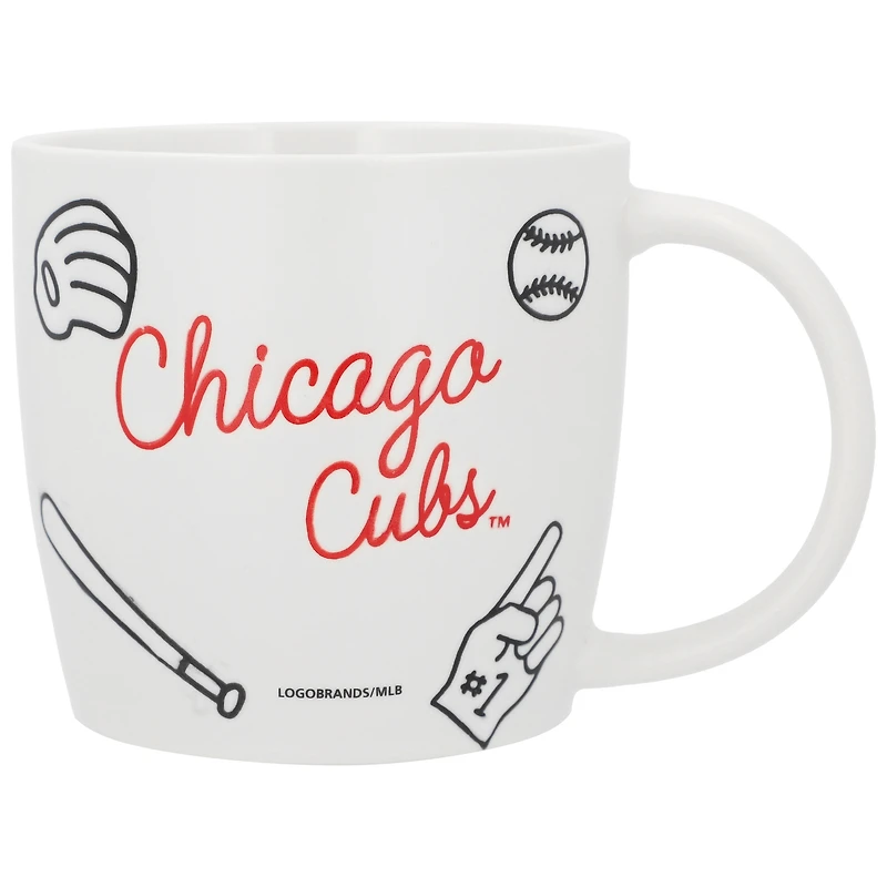 Cubs de Chicago 18oz. Tasse de meneur de jeu