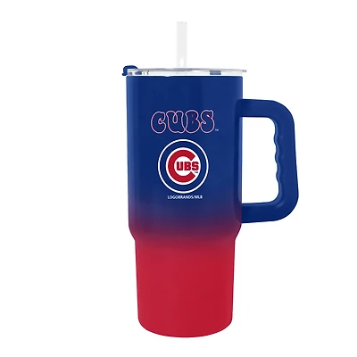Gobelet en acier inoxydable ombré de 24 oz des Chicago Cubs