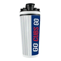 Bouteille shaker en acier inoxydable 4D de 26 oz des Chicago Cubs
