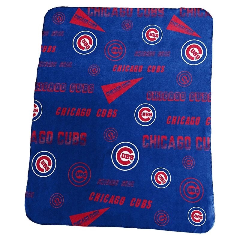 Couverture polaire classique Chicago Cubs 50" x 60"