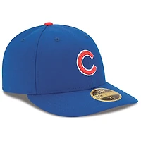 Chicago Cubs New Era Game Authentic Collection On-Field Low Profile 59FIFTY - Chapeau ajusté Royal