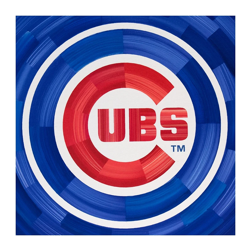 Chicago Cubs 16 "x 20" embelli Giclée Print par Charlie Turano III - Cubs
