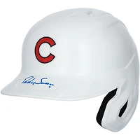 Dansby Swanson Chicago Cubs Autographed Alt Chrome Replica Batting Helmet 