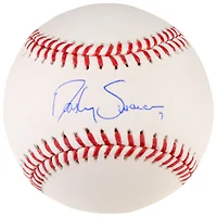 Ballon de baseball autographié par Dansby Swanson des Chicago Cubs