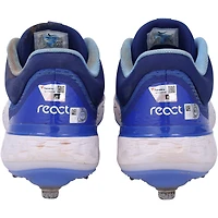 Dansby Swanson Chicago Cubs Autographed Game-Used Light Blue Nike Cleats from the 2023 MLB Season 