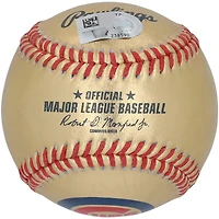 Dansby Swanson Chicago Cubs Autographed Gold Baseball