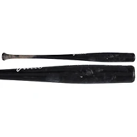Bâton Vullo noir autographié par Dansby Swanson, joueur des Cubs de Chicago, saison 2025 de la MLB