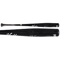 Dansby Swanson Chicago Cubs Autographed Player-Issued Black Vullo Bat from the 2025 MLB Season
