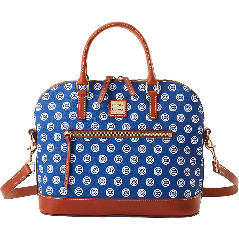 Dooney & Bourke Chicago Cubs Signature Sac à main zippé en forme de dôme