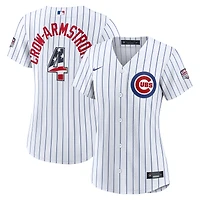 Fourth of July Women's Chicago Cubs Pete Crow-Armstrong Nike White USA 250 Stadium Jersey