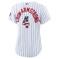 Fourth of July Women's Chicago Cubs Pete Crow-Armstrong Nike White USA 250 Stadium Jersey