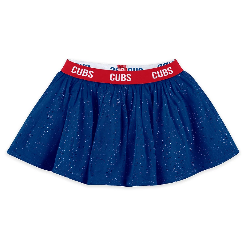 Girls Newborn & Infant WEAR by Erin Andrews Chicago Cubs Three-Piece Tutu Set