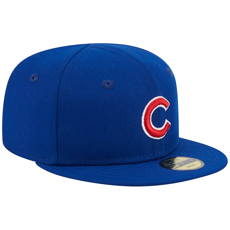Casquette New Era Royal Chicago Cubs My First 59FIFTY ajustée pour bébé