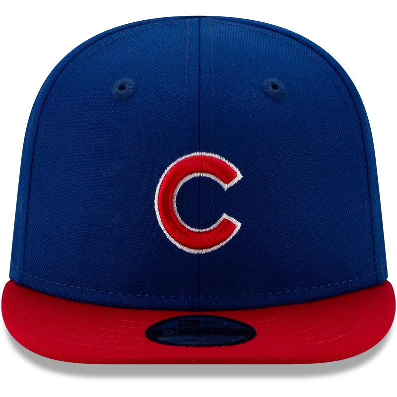 Casquette New Era Royal Chicago Cubs My First 9FIFTY pour bébé