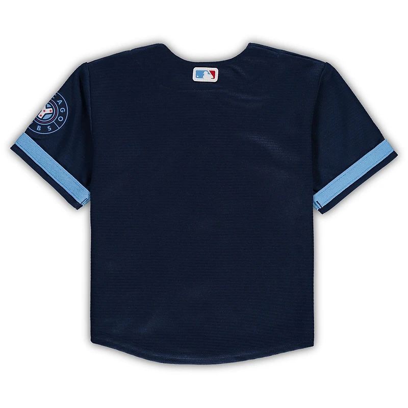 Maillot Nike bleu marine Chicago Cubs MLB City Connect Replica pour enfant