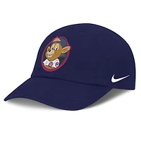 Casquette Nike Flex Club Mascotte des Cubs de Chicago Royal pour bébé
