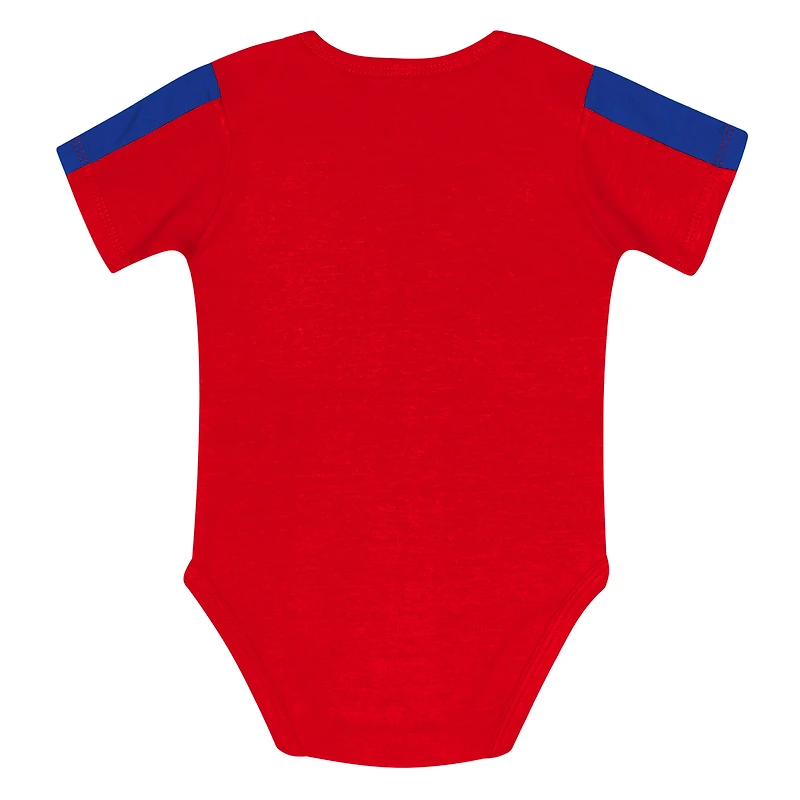 Ensemble 3 pièces pour bébé Outerstuff Chicago Cubs Double Down Body et pantalon
