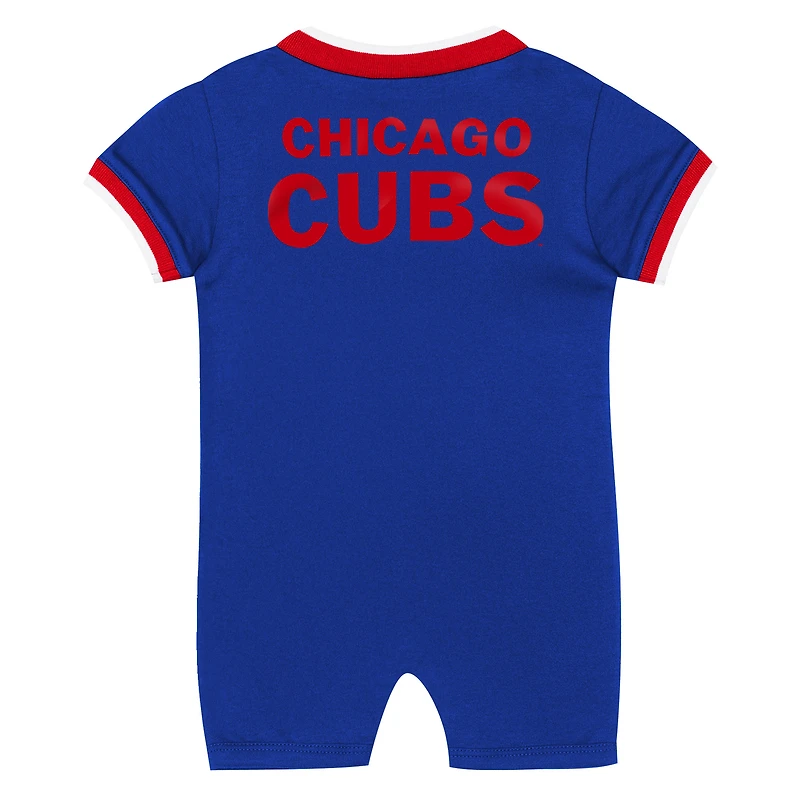 Infant Outerstuff Royal Chicago Cubs Pinch Coverall