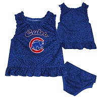 Ensemble robe et bloomer pour bébé des Royal Chicago Cubs