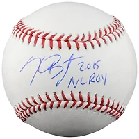 Kris Bryant Chicago Cubs Autographed Baseball with "2015 NL ROY" Inscription