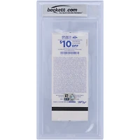 Kris Bryant Chicago Cubs Autographed Ticket with "1st MLB HR 5-9-15" Inscription - BAS Authenticated Graded 10