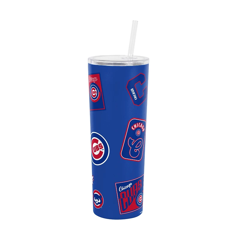 Gobelet isotherme à paille Dreamweave 30 oz Logo Brands Chicago Cubs
