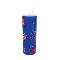 Gobelet isotherme à paille Dreamweave 30 oz Logo Brands Chicago Cubs