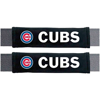 Ensemble de deux pièces de protection de ceinture de sécurité Logo Brands Chicago Cubs