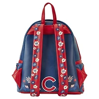 Loungefly Chicago Cubs Floral Mini Backpack