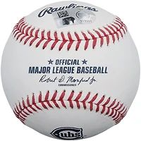 Matt Shaw Chicago Cubs Autographed 2025 Alternate Logo Baseball with "Fly The W!" Inscription