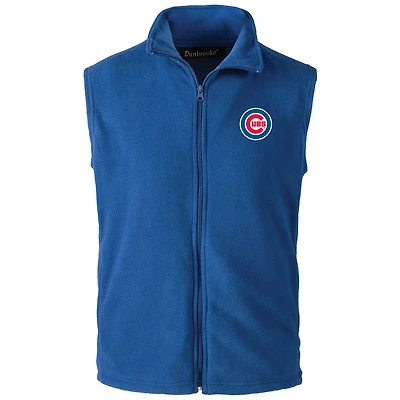 Gilet zippé Dunbrooke Royal Chicago Cubs pour homme
