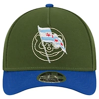 Casquette ajustable 9FORTY A-Frame City Feature Chicago Cubs New Era pour homme, vert foncé