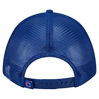 Men's New Era  Royal Chicago Cubs Minimalist 9FORTY A-Frame Adjustable Hat