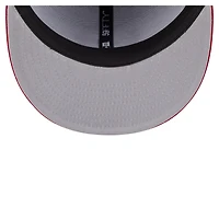 Casquette ajustée à rayures fines 59FIFTY Royal Chicago Cubs de New Era pour homme