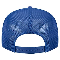 Casquette Snapback 9FIFTY Trucker à panneau fendu New Era Royal Chicago Cubs pour homme