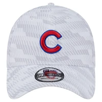 Casquette extensible New Era blanche Chicago Cubs Graded 39THIRTY pour homme