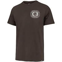 Men's '47 Brown Chicago Cubs Back Canyon Franklin T-Shirt
