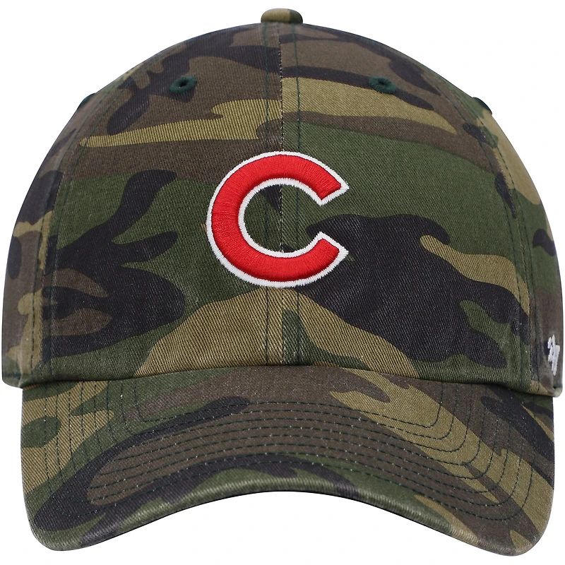 '47 Camo Chicago Cubs Logo Clean Up Casquette réglable pour homme