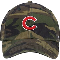 '47 Camo Chicago Cubs Logo Clean Up Casquette réglable pour homme