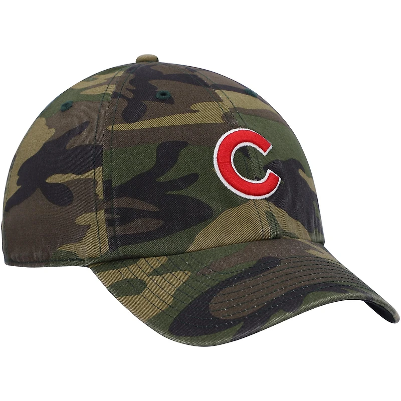 '47 Camo Chicago Cubs Logo Clean Up Casquette réglable pour homme