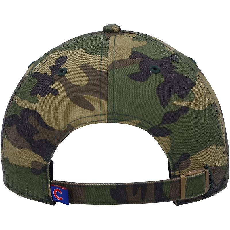 '47 Camo Chicago Cubs Logo Clean Up Casquette réglable pour homme