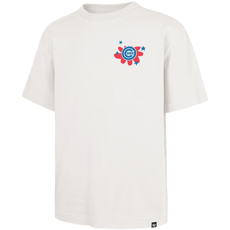 T-shirt crème « 47 » pour homme des Chicago Cubs Flora Foundation