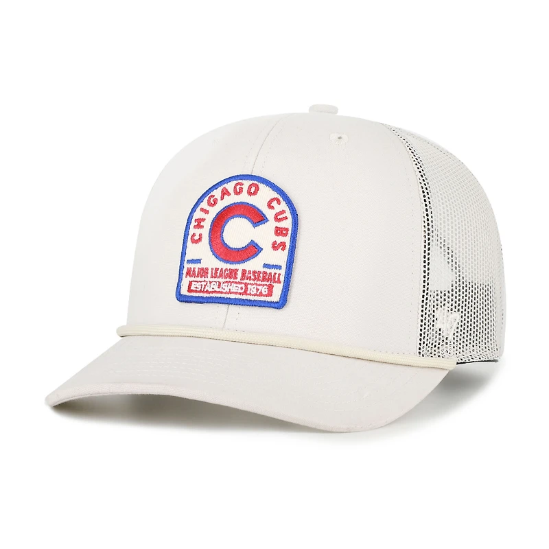V111020 Cubs BN MLB TEI Gravesstone Trucker HATMENSTR B-GRVST05BXP-BN #4