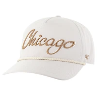 Men's '47 Cream Chicago Cubs Neutral Overhand Hitch Adjustable Hat