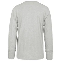 T-shirt à manches longues pour homme '47 Chicago Cubs Circle Change Franklin gris