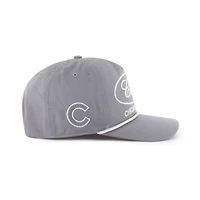 Casquette ajustable grise « 47 » pour homme des Chicago Cubs Foundational Hitch