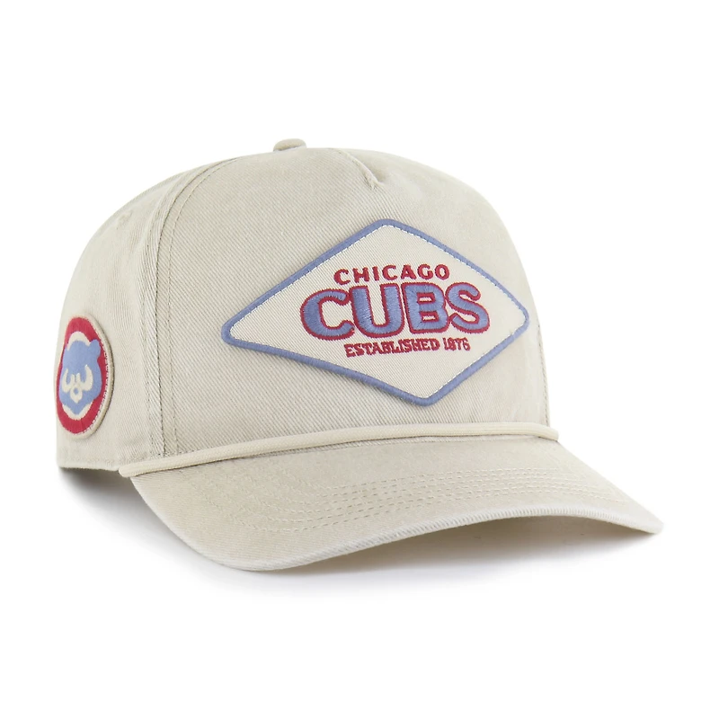 Men's '47 Khaki Chicago Cubs Cairn Hitch Adjustable Hat