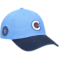 Casquette réglable '47 Chicago Cubs City Connect Clean Up bleu clair pour homme
